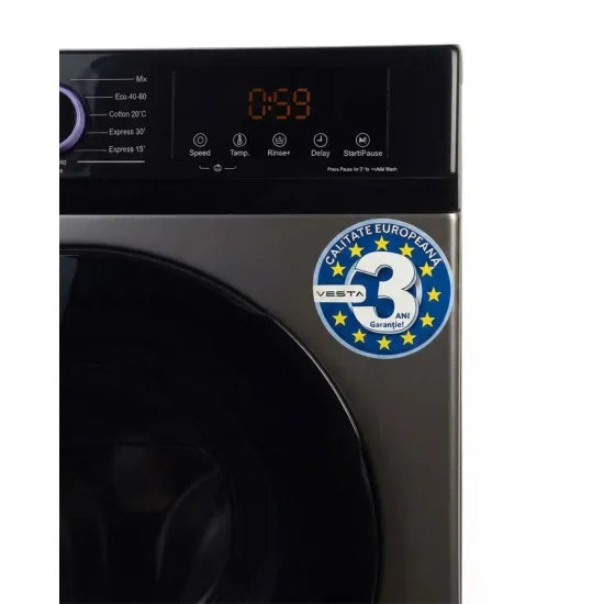 M/spalat VESTA F7122SD/Silver 7kg, pcs