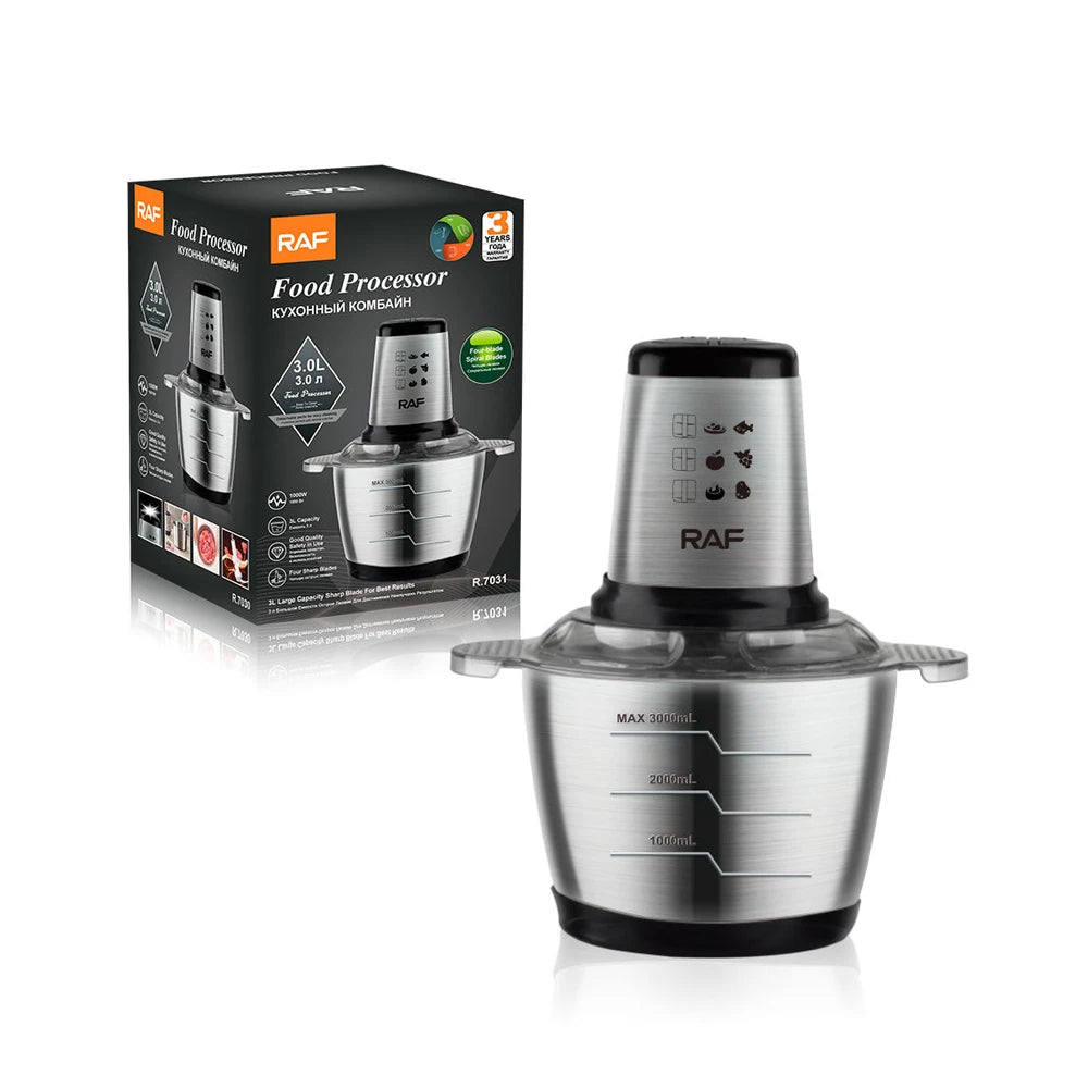 Robot de bucatarie RAF R.7031, 3L, 1000W, pcs